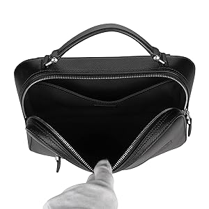 G1041 Dunhillダンヒル　黒 レザー ショルダーバッグ Amazon | [ダンヒル] ショルダーバッグ（ブラック） レザー